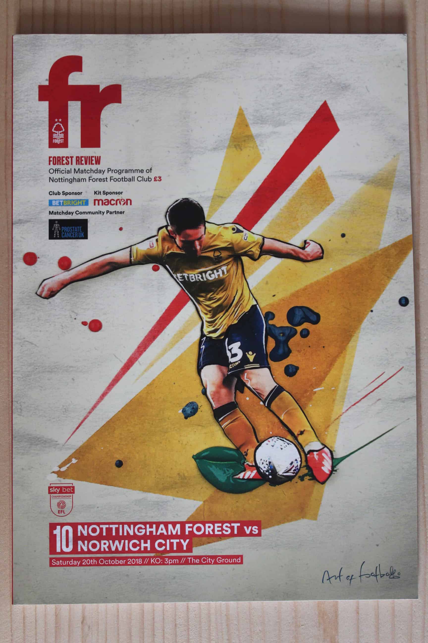 Nottingham Forest FC v Norwich City FC